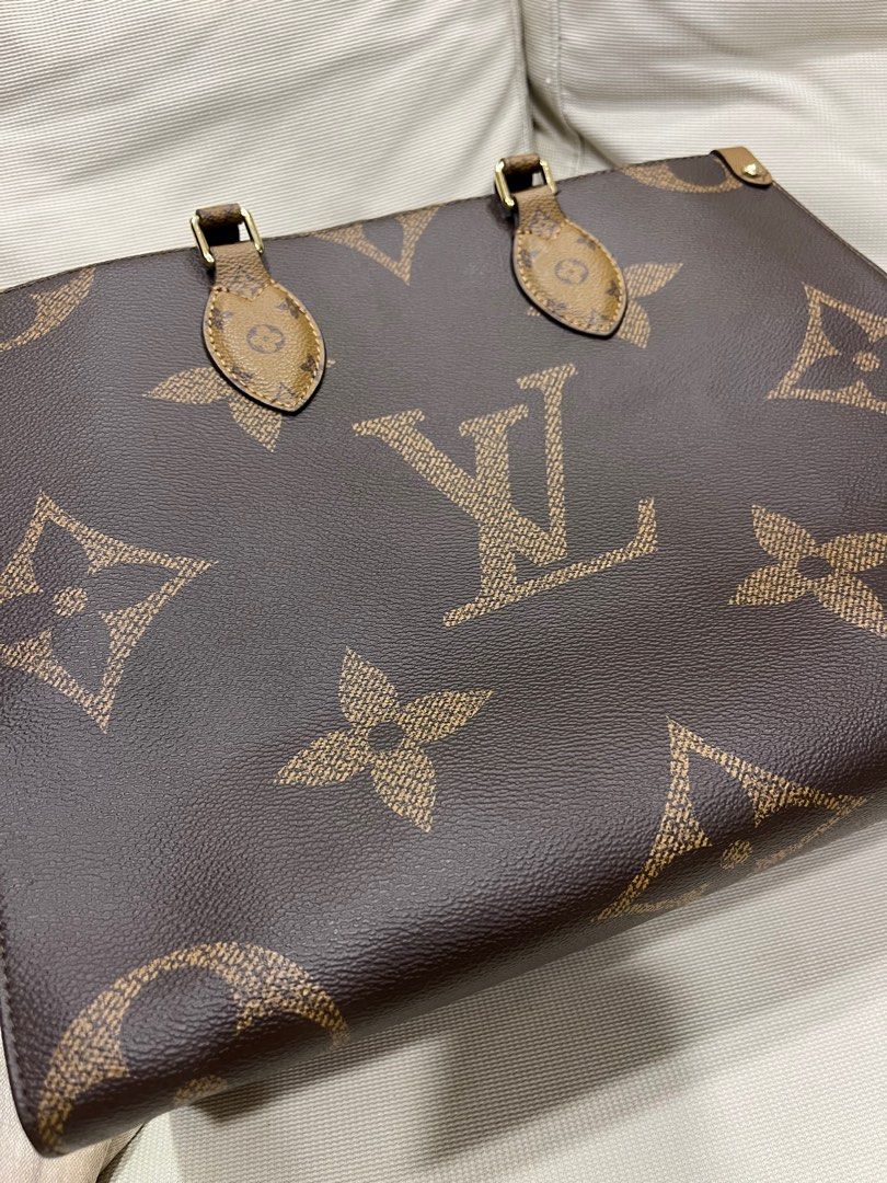 🦄BNEW LOUIS VUITTON OTG MM Size Onthego Reverse Monogram ✨ Authentic LV,  Luxury, Bags & Wallets on Carousell