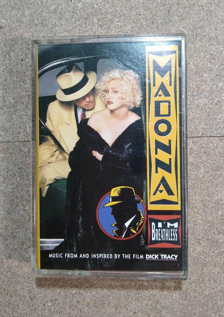 錄音帶-Madonna/ I'm Breathless (Music From And Inspired By The Film Dick  Tracy) 瑪丹娜