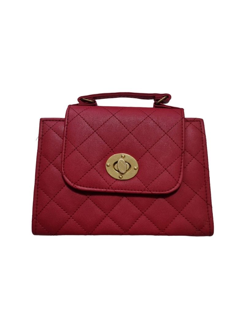 Maroon purse outlet