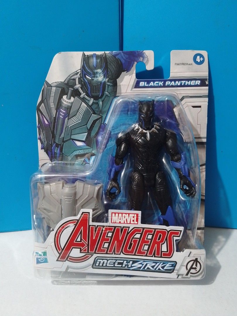 Marvel Avengers Mech Strike Monster Hunters Black Panther Action