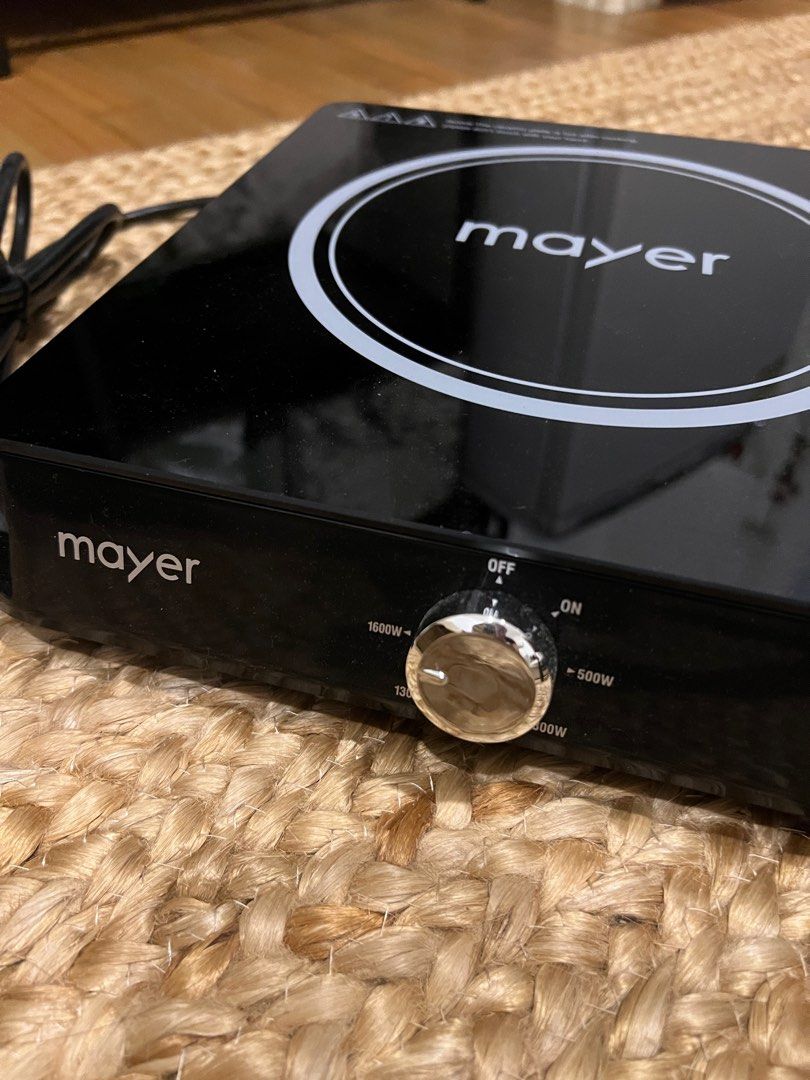 Mayer Induction Cooker/Stove Black, TV & Home Appliances, Kitchen