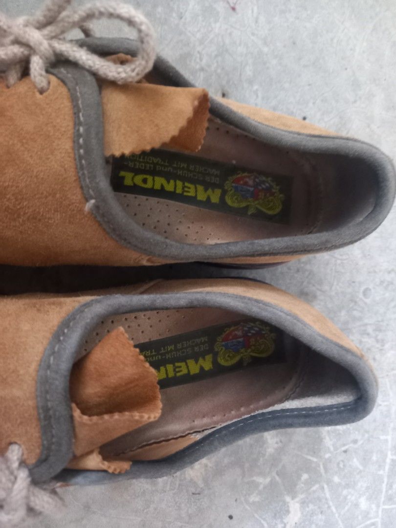 Meindl Germany Suede Leather Shoes 7UK, Men's Fashion, Footwear, Casual ...