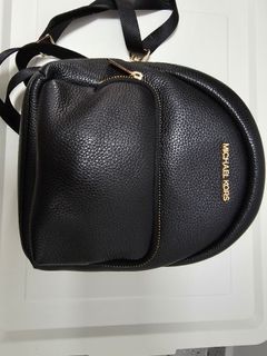 .com: Michael Kors Hamilton E/W Saffiano Satchel Handbag Black: Shoes