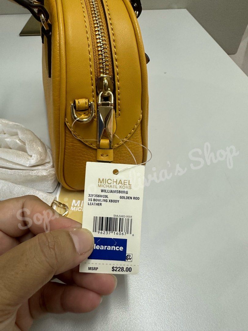 Michael Kors Williamsburg Small Bowling Satchel Bag