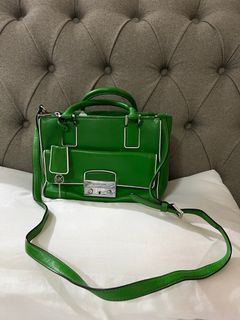 Michael+Kors+Emmy+35t9gy3s3l+LG+Dome+Saffiano+Leather+Satchel+Blossom for  sale online