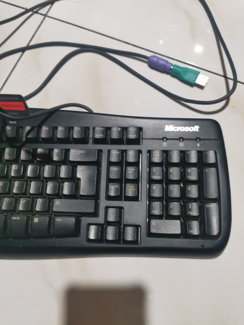 Microsoftot Keyboard Microsoft keyboard, Computers & Tech, Parts & Accessories, Computer ...