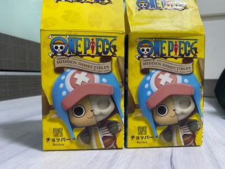 One Piece 2 Kung Fu Point Tony Tony Chopper Mini Figure Blue Base Bandai