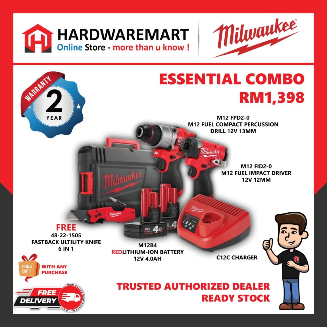 M12 deals milwaukee set