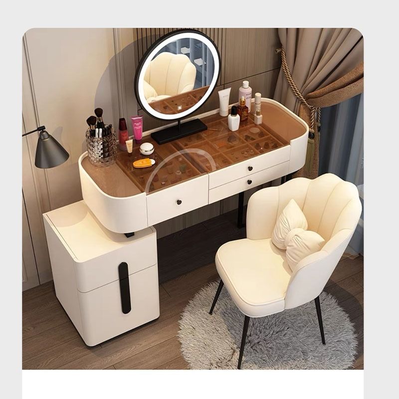 Simple dresser top with mirror