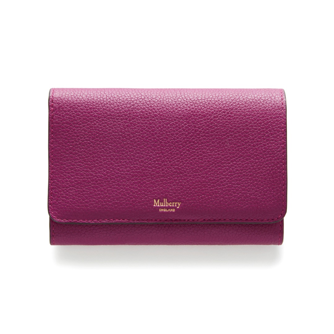 Mulberry Continental French Purse in violet purple Women s
