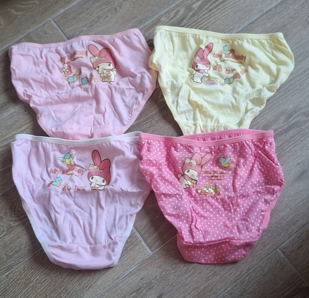 BNIP undies BARBIE DOLLS Briefs girls knickers panties underwear 100%  cotton 