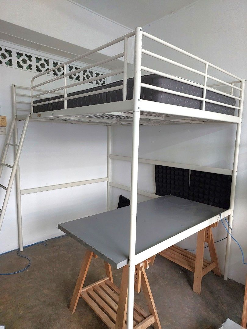 [NEGOTIABLE] IKEA Tromso Double Queen Loft Bed, Furniture & Home Living