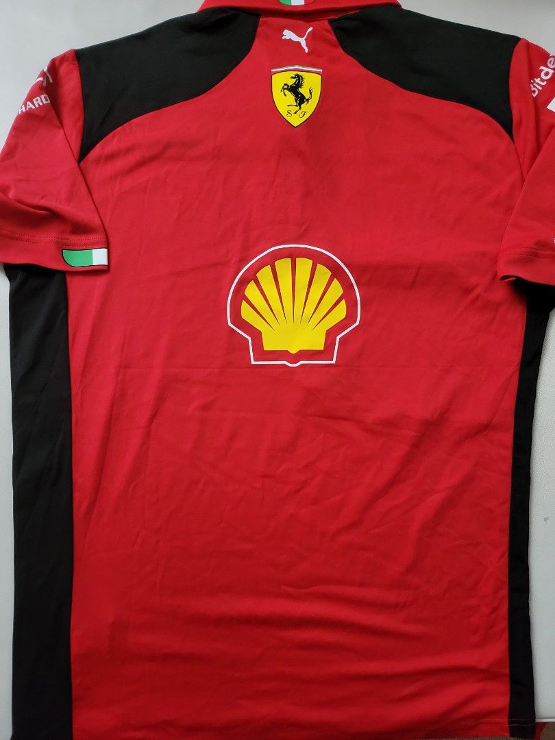 Ferrari f1 polo shirt store