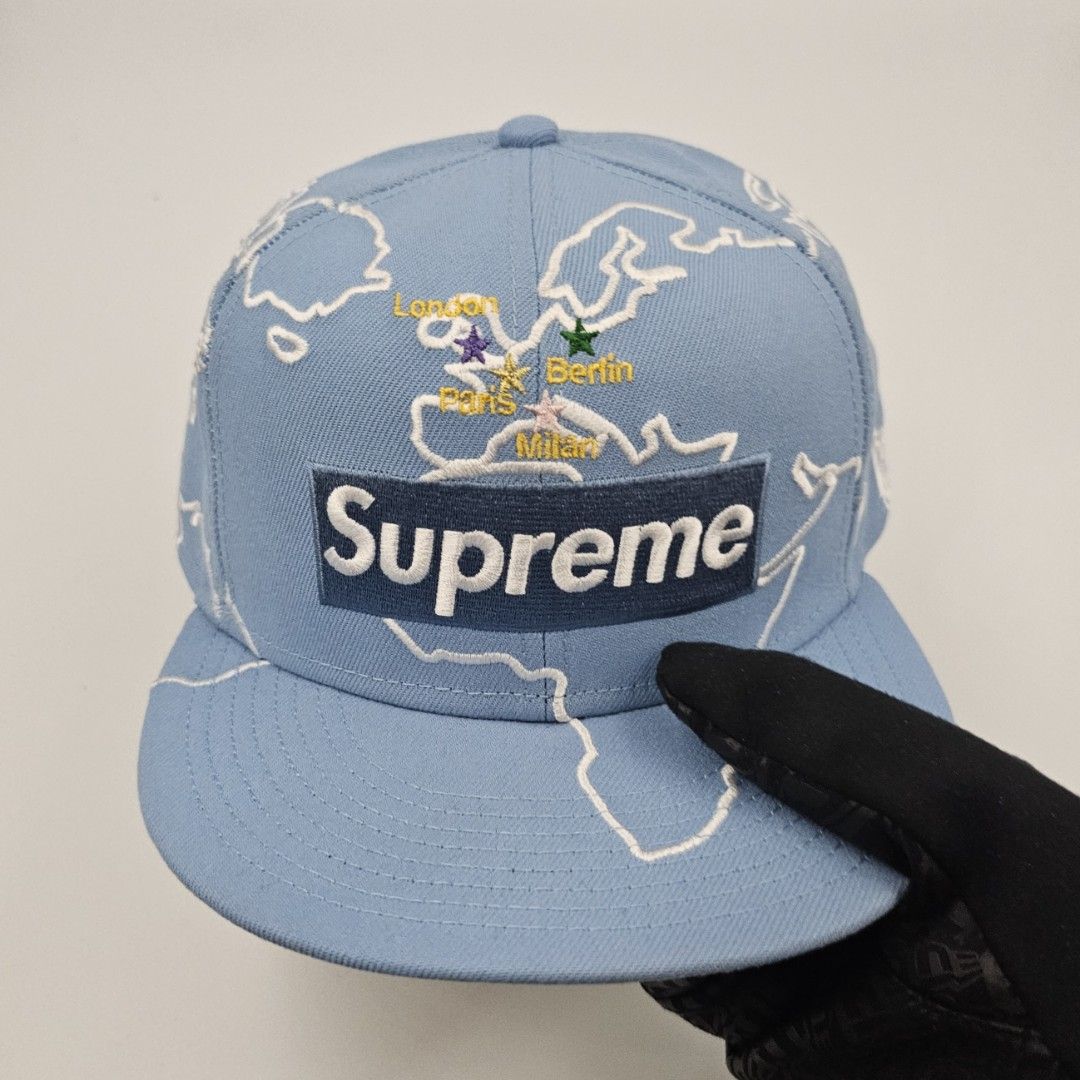 Supreme Military Camp Cap (FW22) Light Blue