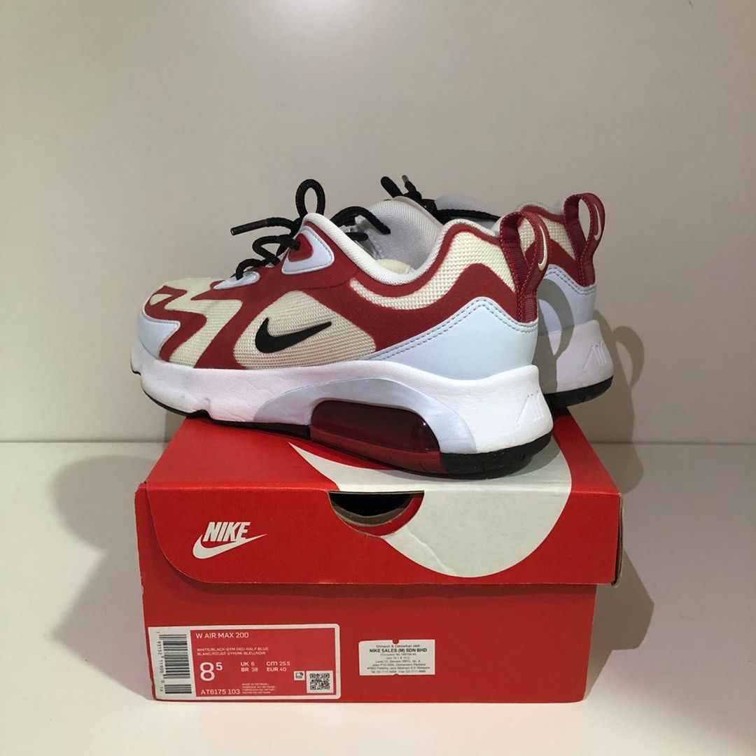 Nike air hotsell max 200 rouge