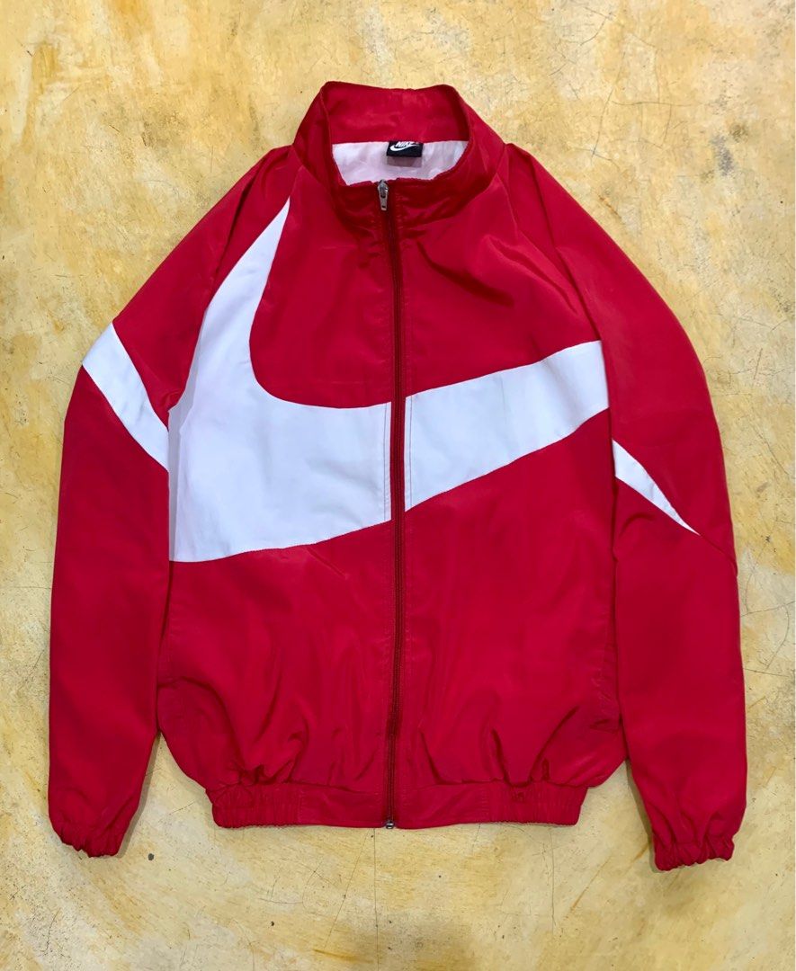 Nike big swoosh red hotsell