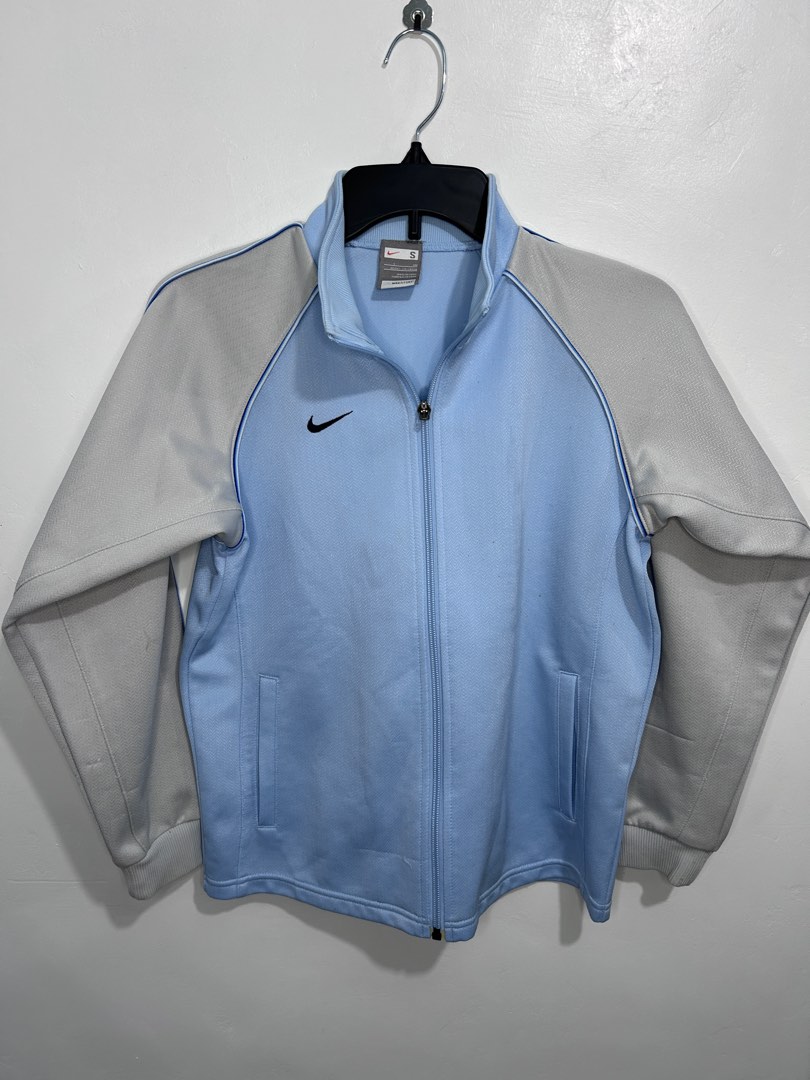mens nike jacket blue