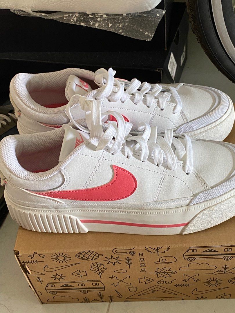 Nike court Legacy lift pink Women #39 s Fashion Footwear Sneakers on