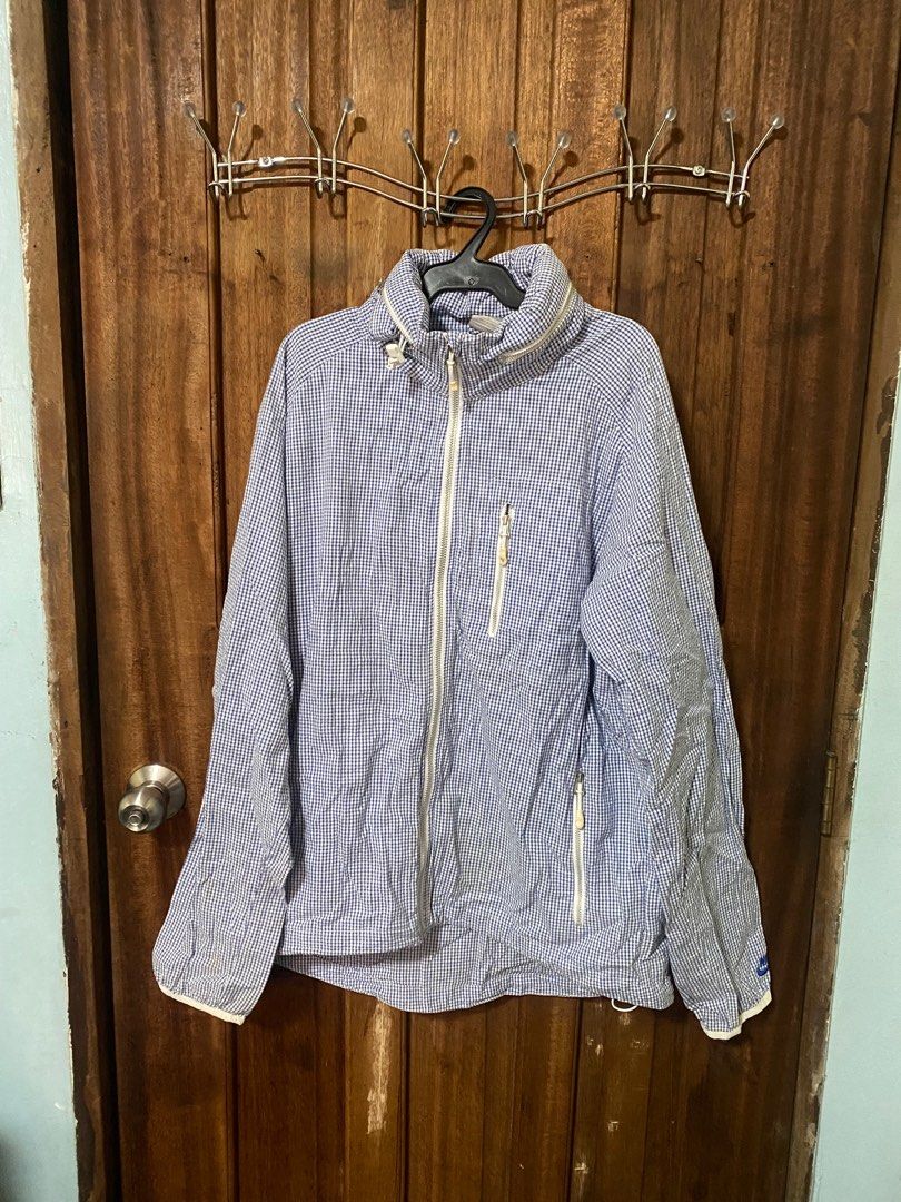 Nike Gingham Jacket (with hidden hood) (Category: Coats, Jackets and Outerwear) located in Manila. Submitted by stuffbybees (Listing ID 1263427490, Image 1). Description: Message me for inquiries! .