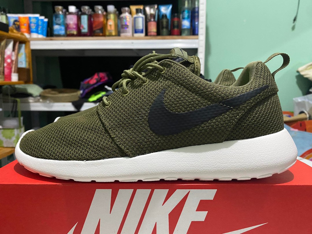 Olive Green Nike Roshe Women's Shoes ?, Size:, 57% OFF