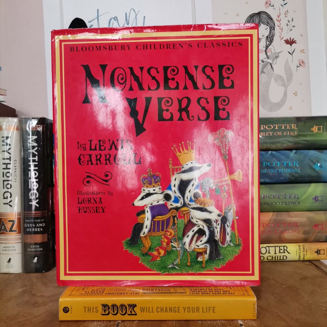 Nonsense Verse by Lewis Carroll authentic Hobbies Toys Books
