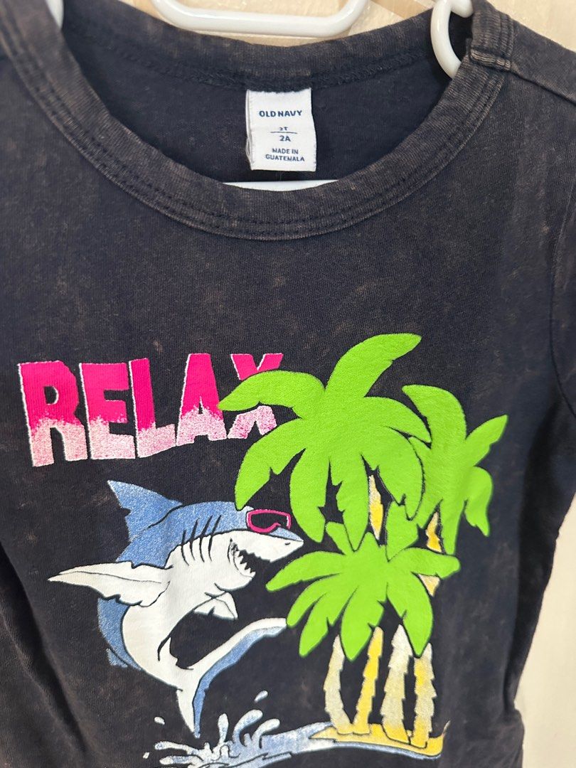 Old navy fish shirt top