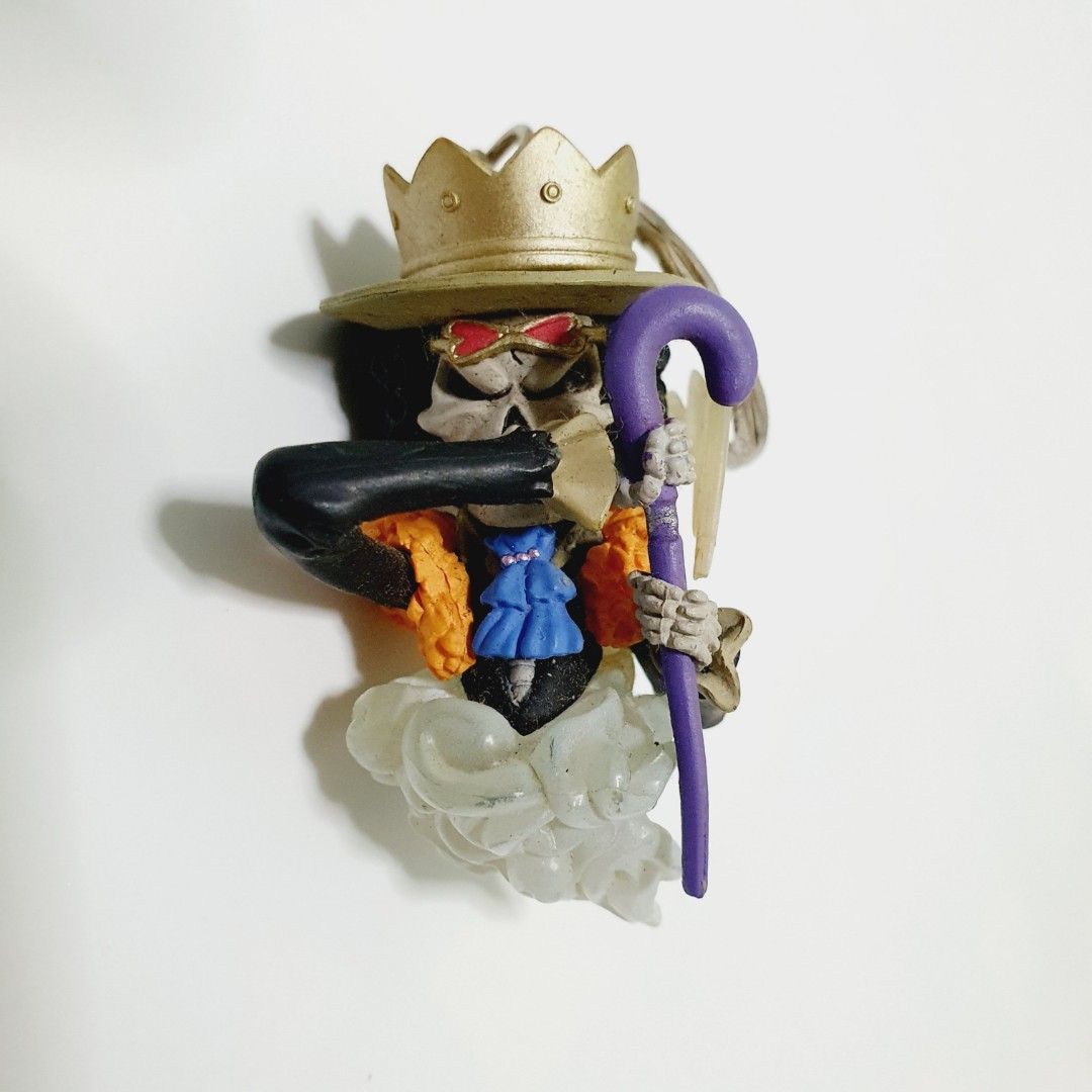 One Piece Brook Figure Mascot Keychain, Hobbies & Toys, Memorabilia ...