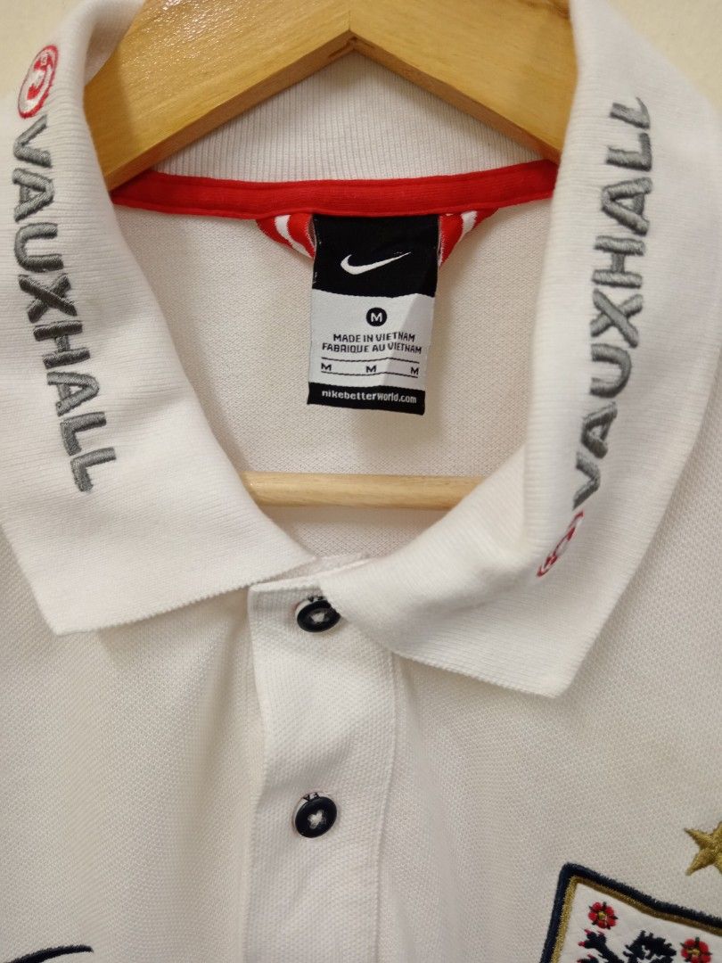 Nike england polo top shirt