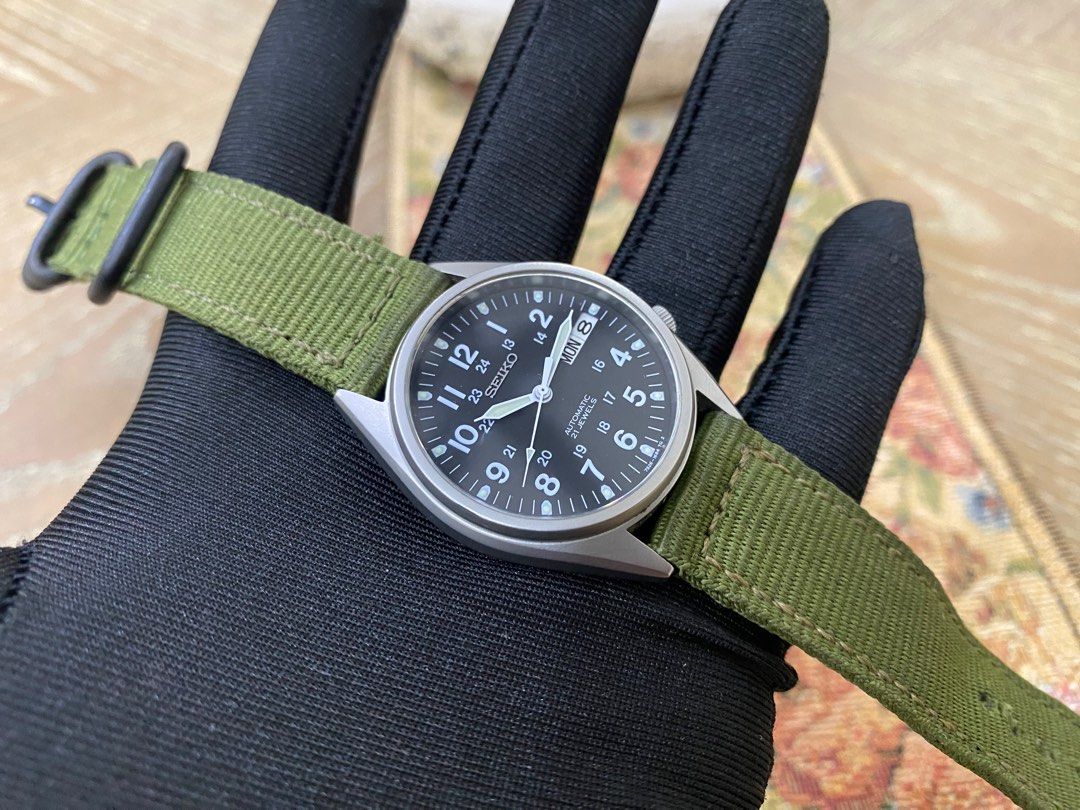 Original Seiko Military Watch Luxury Watches on Carousell