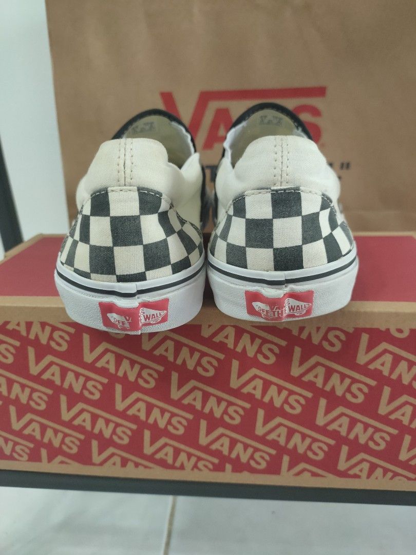Checker box vans new arrivals