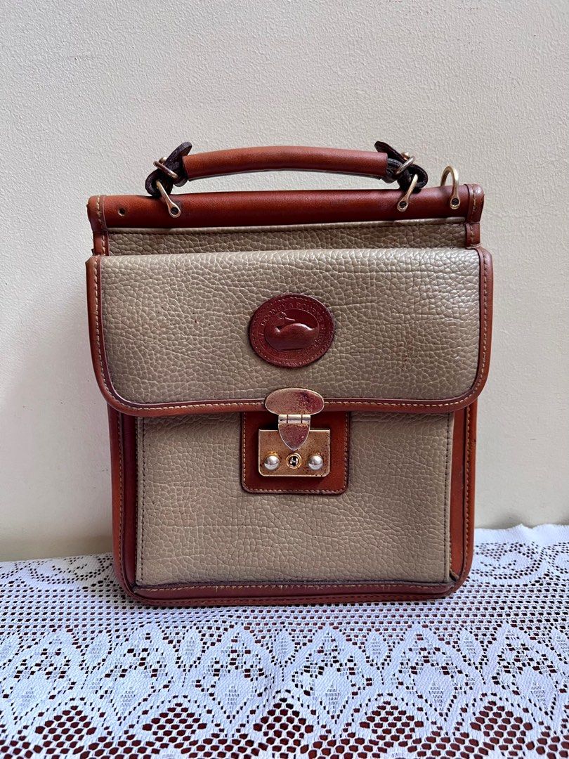 vintage rare dooney bourke pink alphabet handbag purse heart 7” x 12” | eBay