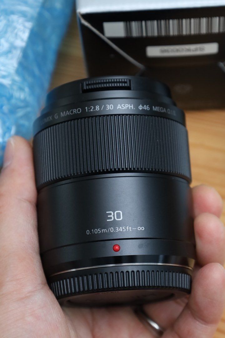 放極新日本製造Panasonic 樂聲牌微距LUMIX G MACRO 30mm/ F2.8 ASPH