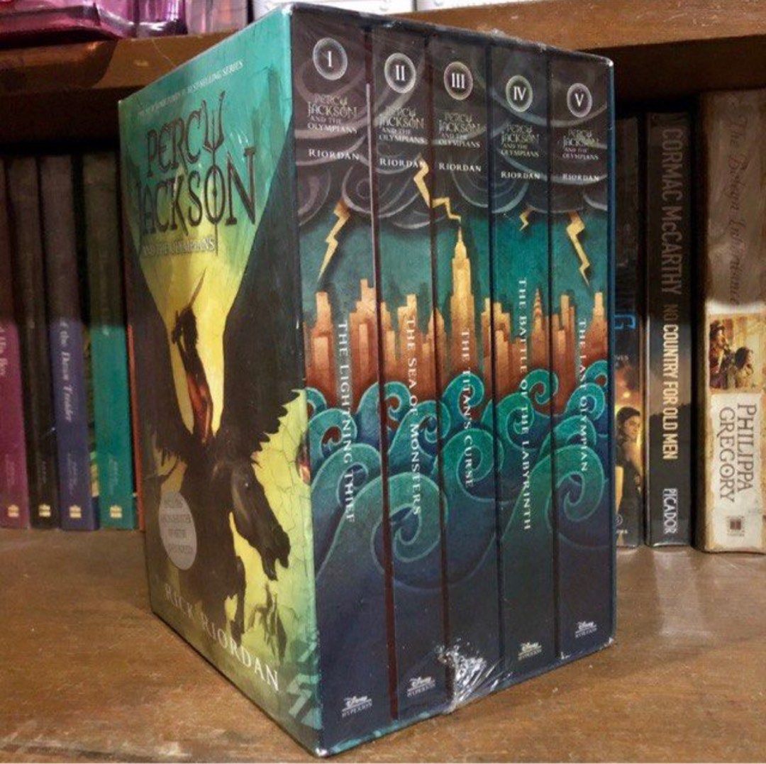 Percy Jackson and the lightning thief by Rick riordan, Hobbies & Toys,  Books & Magazines, Storybooks on Carousell
