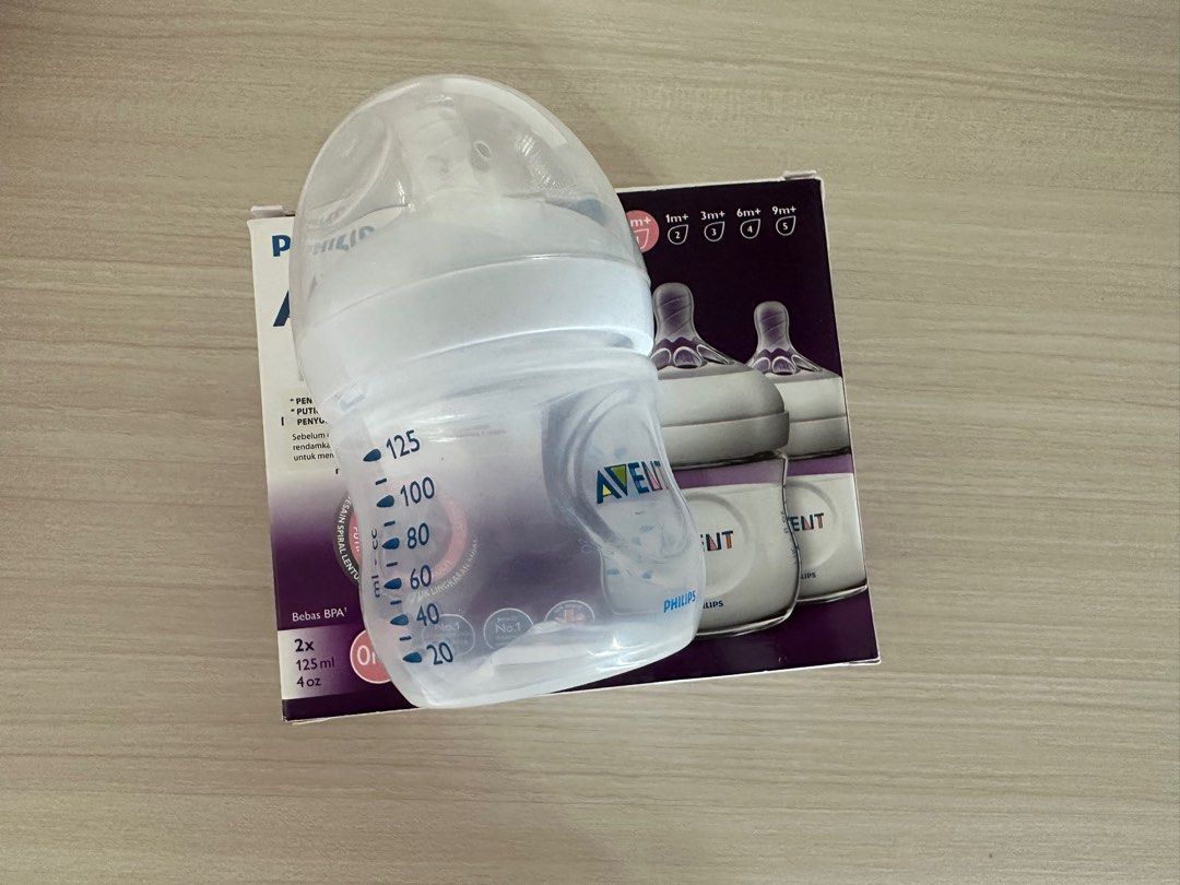 Philips Avent Natural Response Baby Bottle 0m+ 125ml
