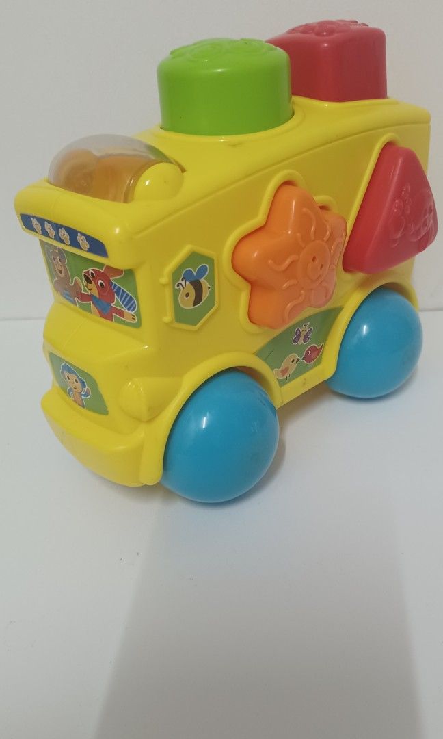 PlayGo Fun Bus Shape Sorter, Hobbies & Toys, Toys & Games on Carousell