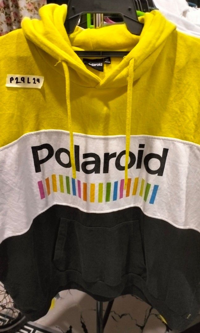 Polaroid hoodie Men s Fashion Tops Sets Hoodies on Carousell