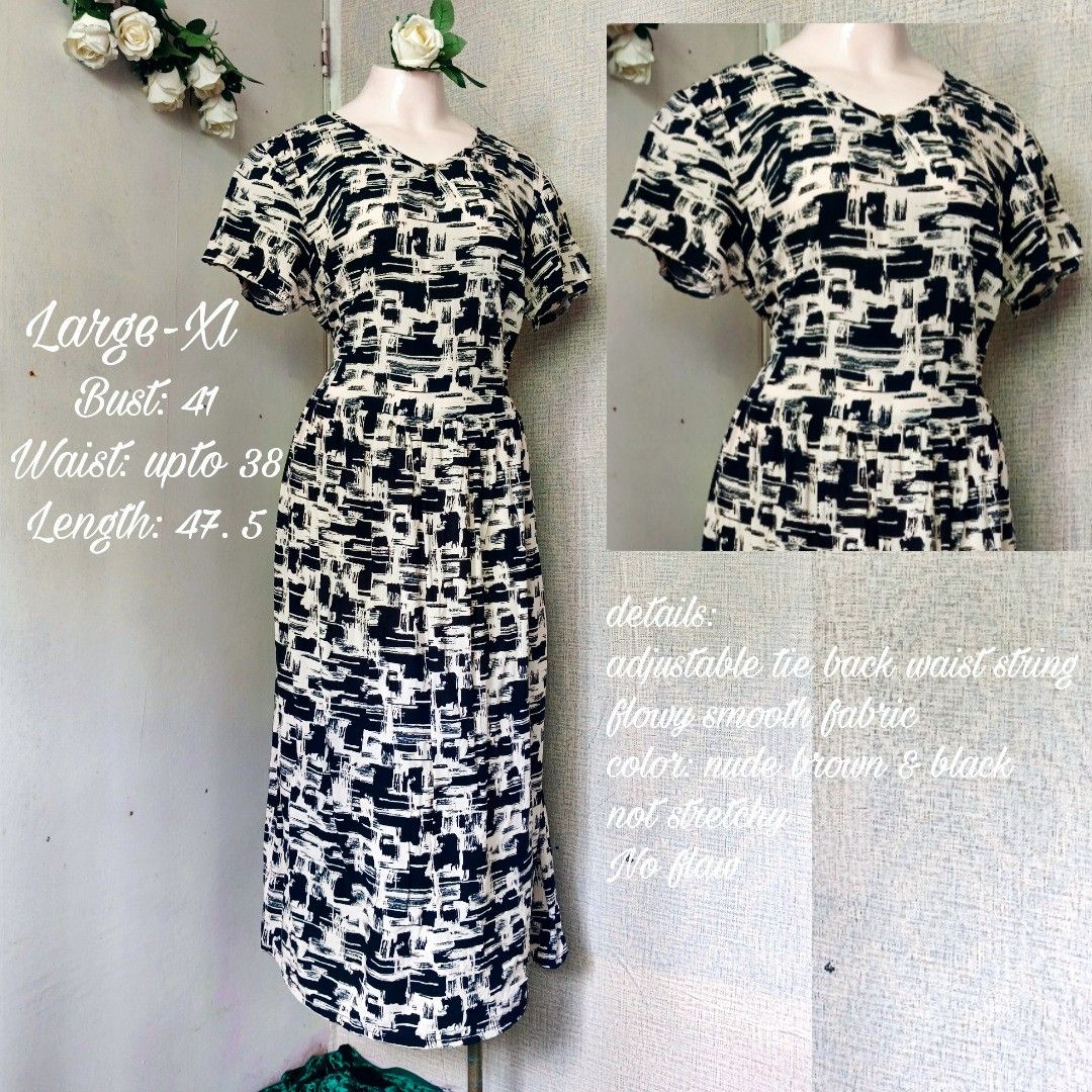 PREMIUM LONG MAXI DRESS CHURCH DRESS STRING WAIST UNIQUE ELEGANT