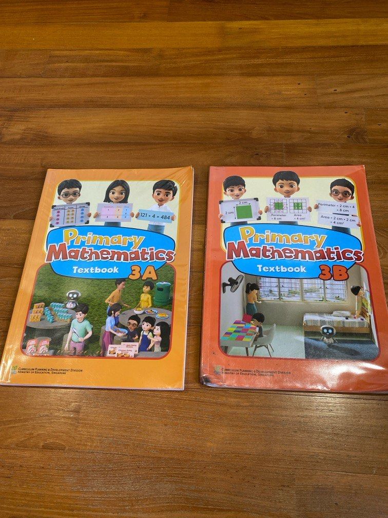 Primary 3 textbooks Math, Hobbies & Toys, Books & Magazines, Textbooks ...