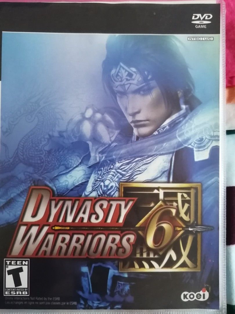 Ps2 Dynasty Warriors 6 Gold Disc Video Gaming Video Games