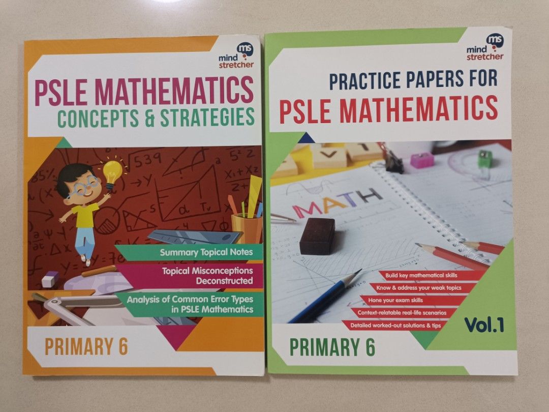 Psle Math Notes PSLE math assessment books $15 each, Hobbies & Toys, Books & Magazines ...