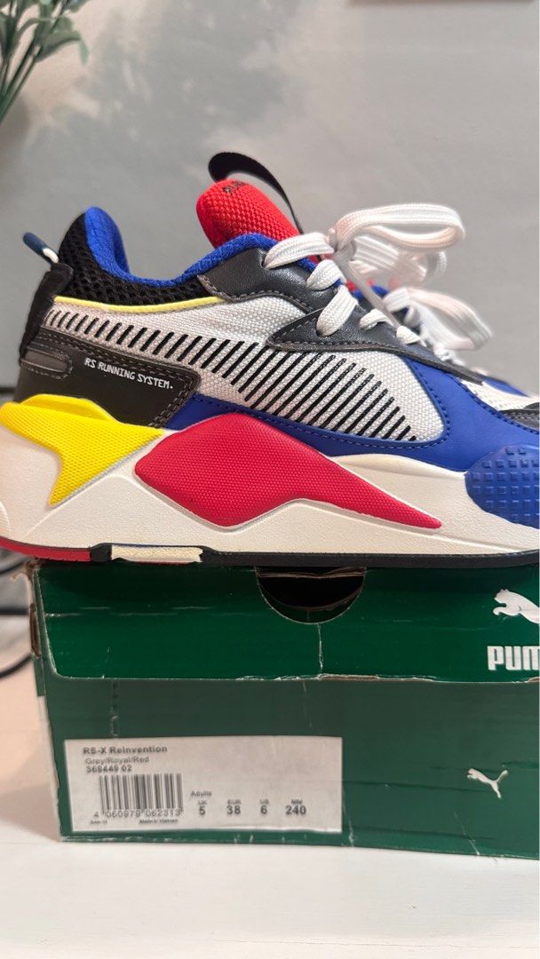 Puma rsx toys white royal store