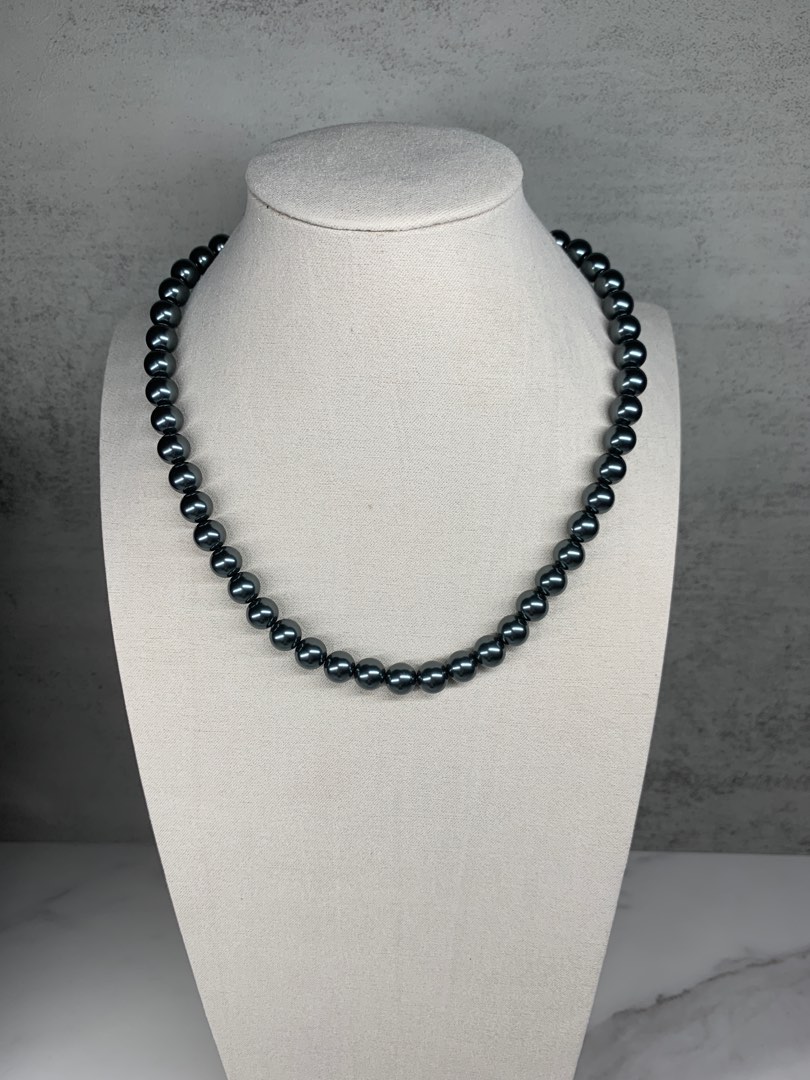 Quality faux black pearl necklace Women s Fashion Jewelry Organisers Necklaces on Carousell