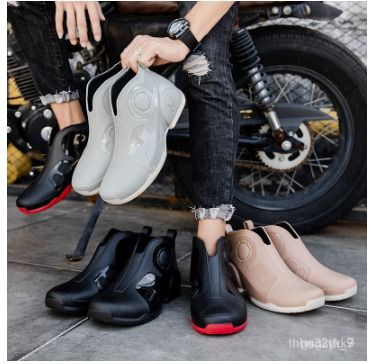 Mens dress top rain shoes