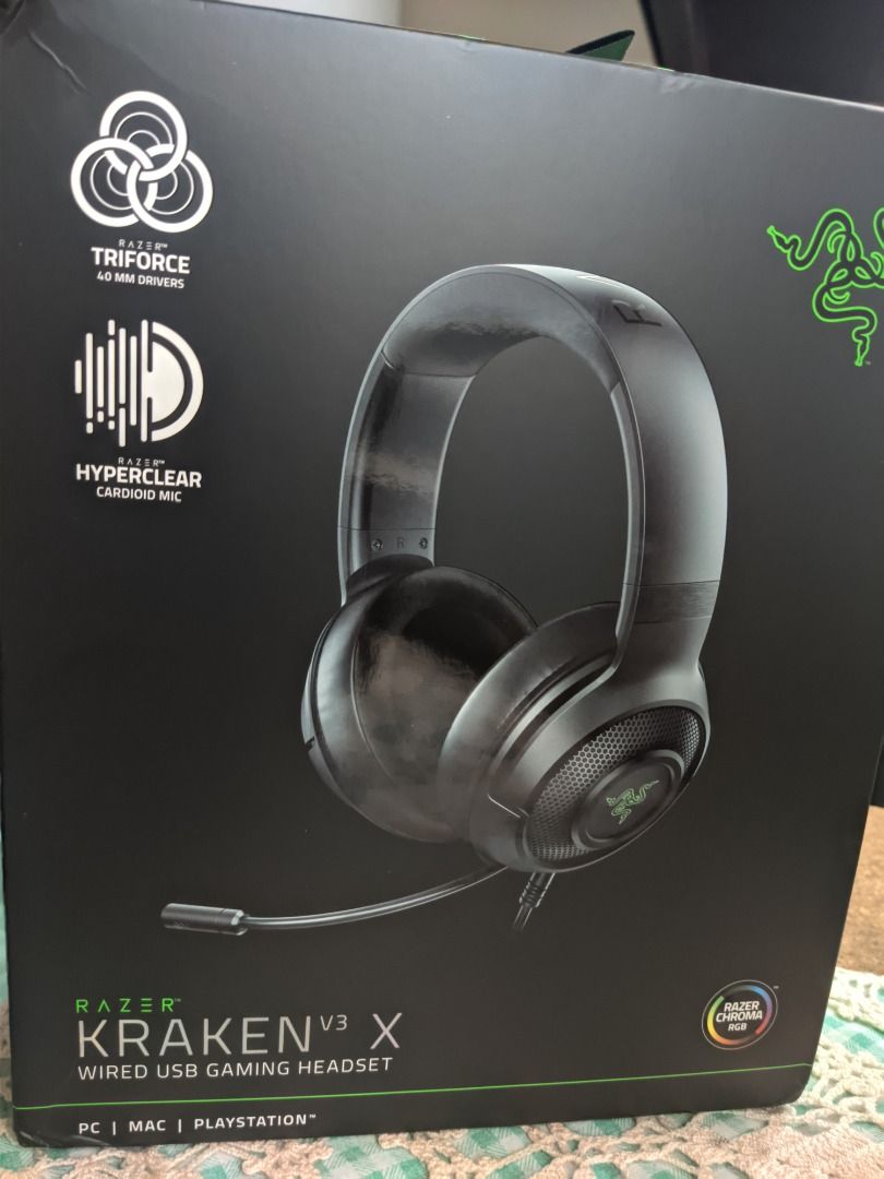 Razer kraken x usb mac deals