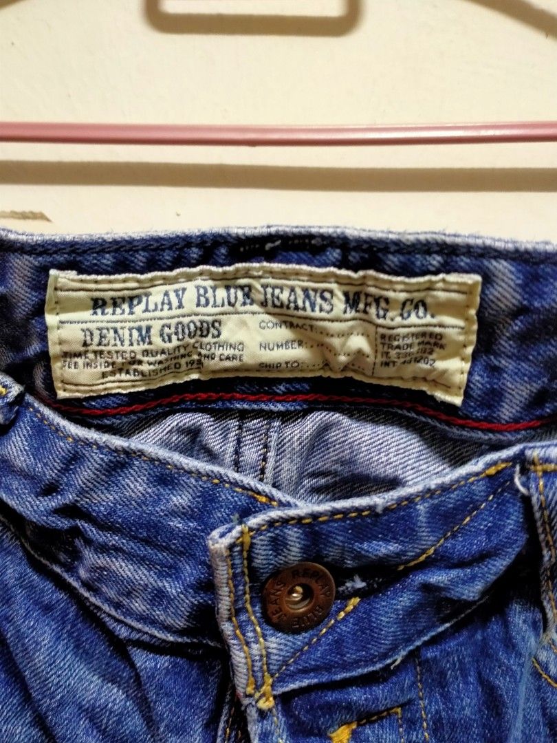 REPLAY JEANS Men s Fashion Bottoms Jeans on Carousell