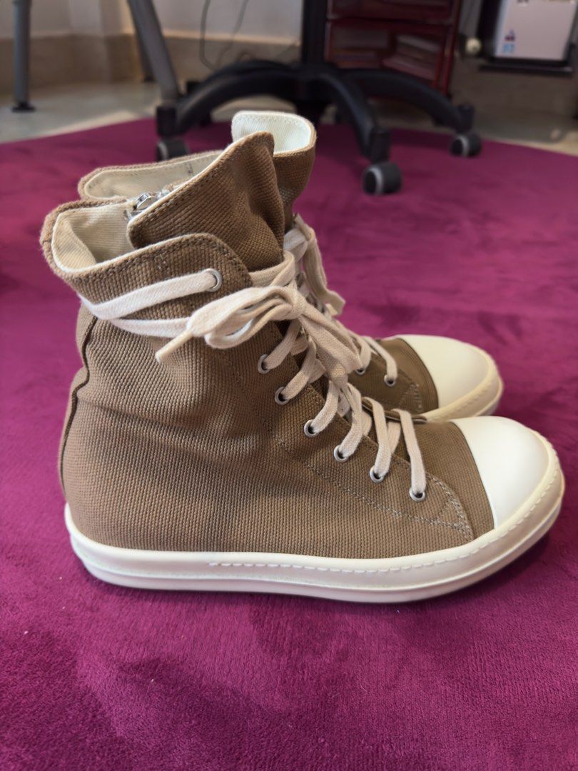 Rick Owens Ramones EU40, Luxury, Sneakers Footwear on Carousell