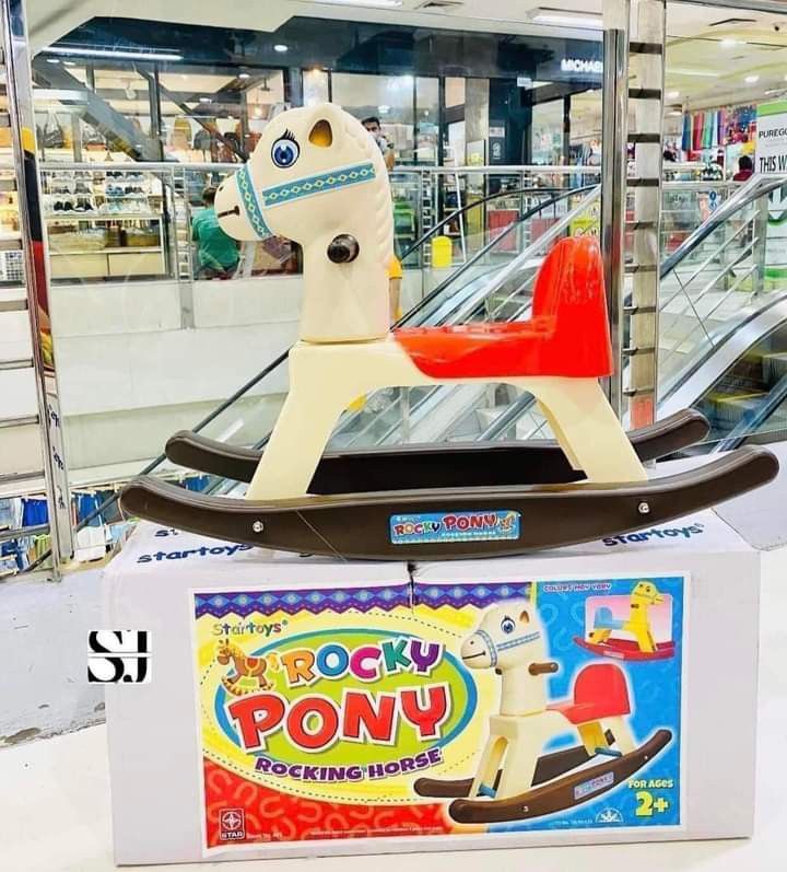 rocking horse kids (Category: Infant Playtime) located in Manila. Submitted by espinosakimrhian (Listing ID 1263363077, Image 2). Description: 580php 💢ROCKY PONY ROCKING HORSE FOR KIDS ￼ ✔️1to5years old ✔️High quality plastic material 🚫No Minimum Order's 🛍HAPPY SHOPPING EVERYONE.