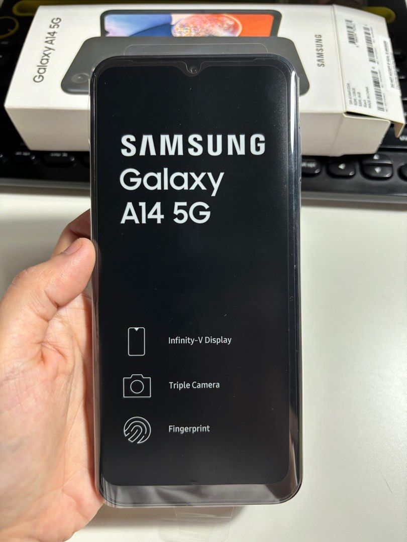 SAMSUNG GALAXY A14 5G Black 6GB + 128GB A146P, Mobile Phones & Gadgets, Mobile Phones, Android Phones, Samsung on Carousell