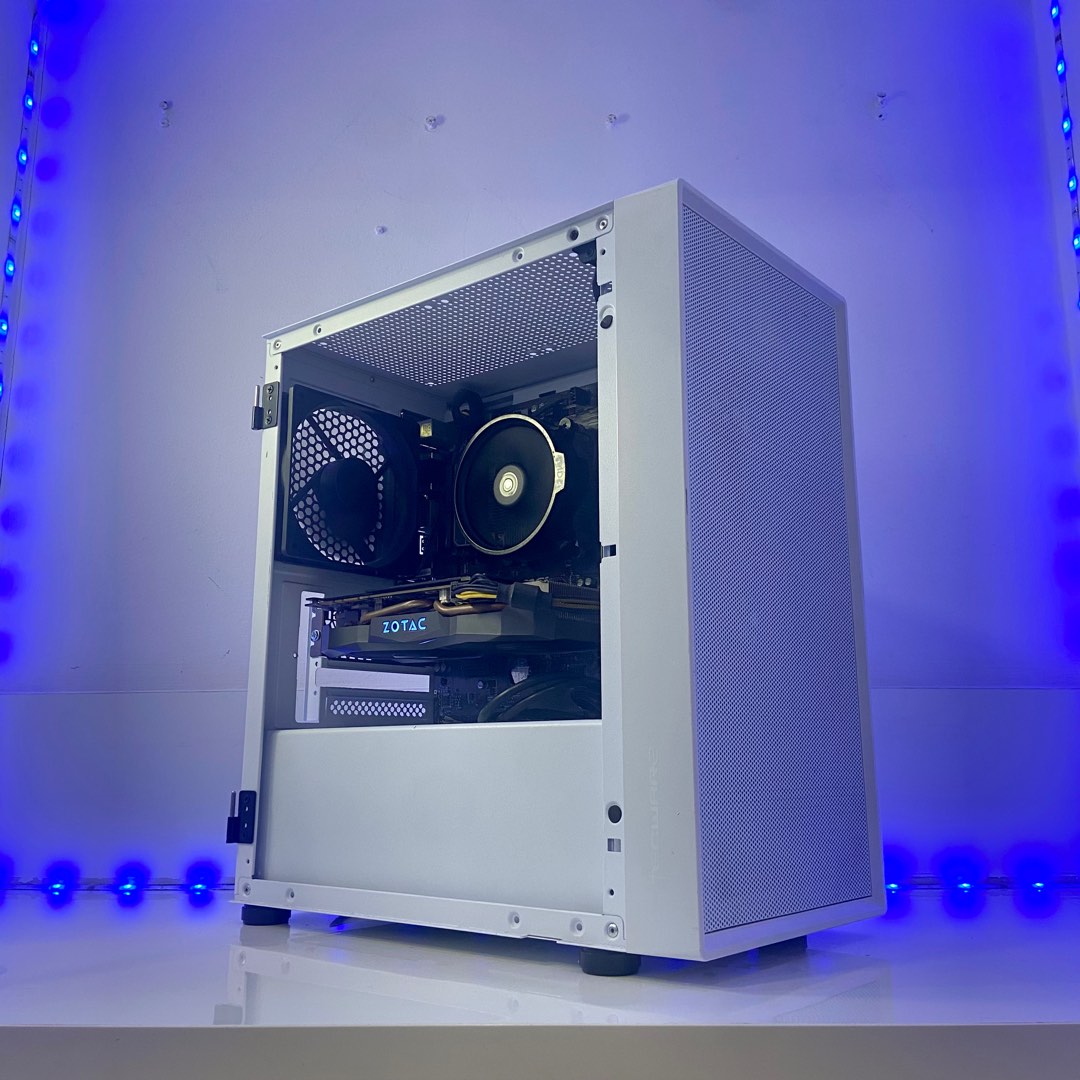 Ryzen 5 x GTX 1080 gaming PC custom built workstation video editing rig ...