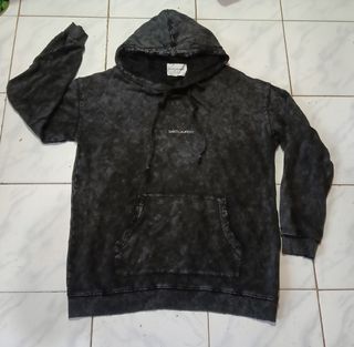 Saint Laurent Distressed Hoodie